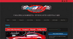 Desktop Screenshot of casadellamarmitta.com